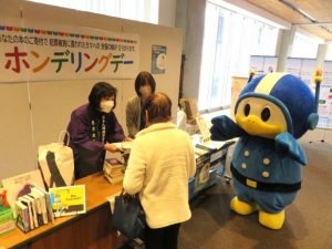 安曇野市役所でのホンデリングイベント